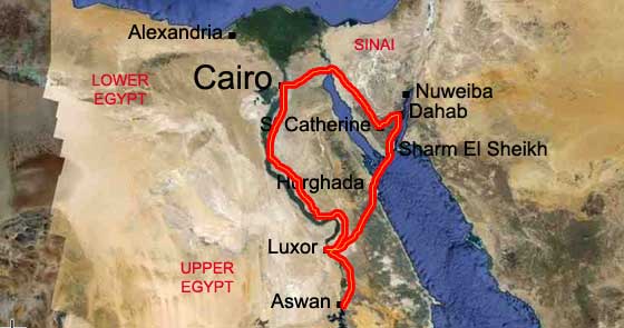 Cairo and Upper Egypt