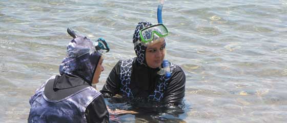 Snorkelling in Dahab