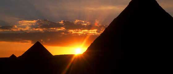 The Saqqara Pyramids