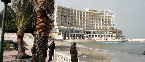 Alexandria Beaches - Helnan Palestine Beach in Montazah Palace Alexandria Beaches