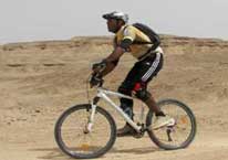 Mountain biking in Egypt